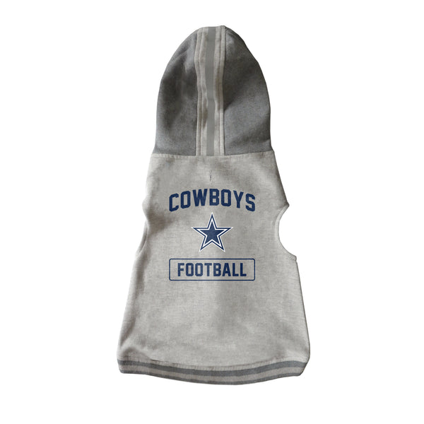 littlearth Dallas Cowboys Pet Hooded Crewneck