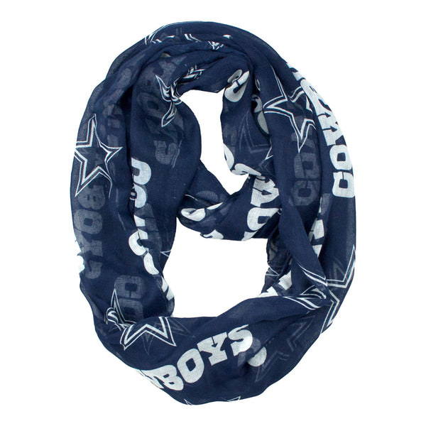 littlearth Dallas Cowboys Sheer Infinity Scarf