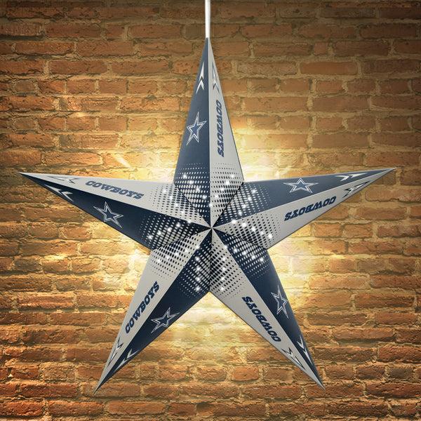 littlearth Dallas Cowboys Star Lantern