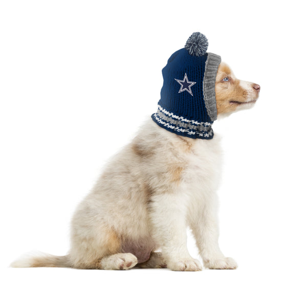 Littlearth Dallas Cowboys Team Pet Knit Hat