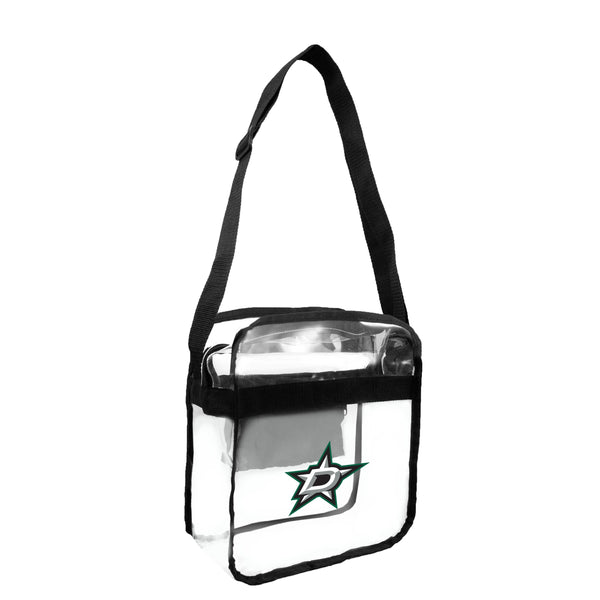 littlearth Dallas Stars Clear Carryall Crossbody