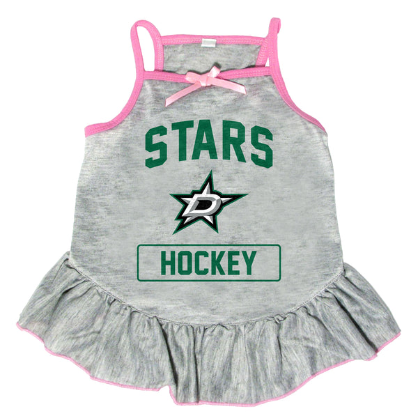 littlearth Dallas Stars Pet Dress Grey Type