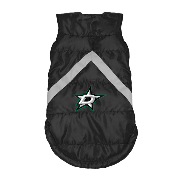 littlearth Dallas Stars Pet Puffer Vest