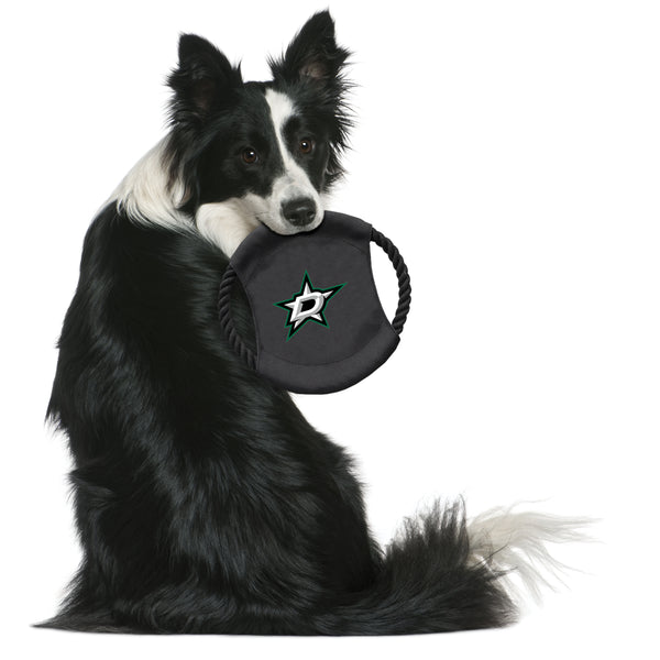 Littlearth Dallas Stars Team Flying Disc Pet Toy