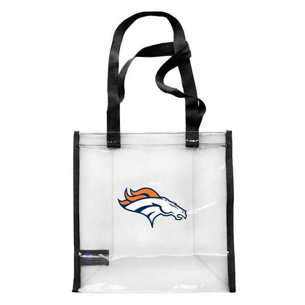 littlearth Denver Broncos Clear Advantage Tote
