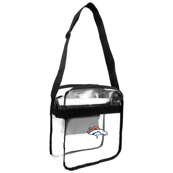 littlearth Denver Broncos Clear Carryall Crossbody