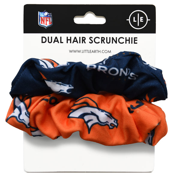 littlearth Denver Broncos Dual Hair Twist