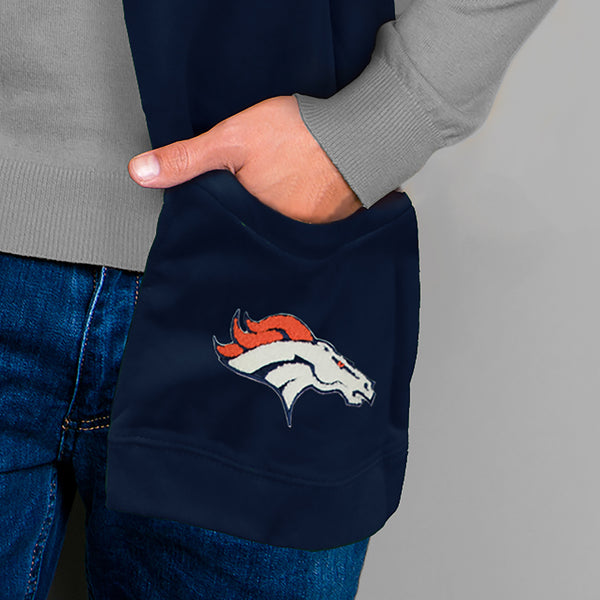 Littlearth Denver Broncos Jimmy Bean 4 In 1 Scarf