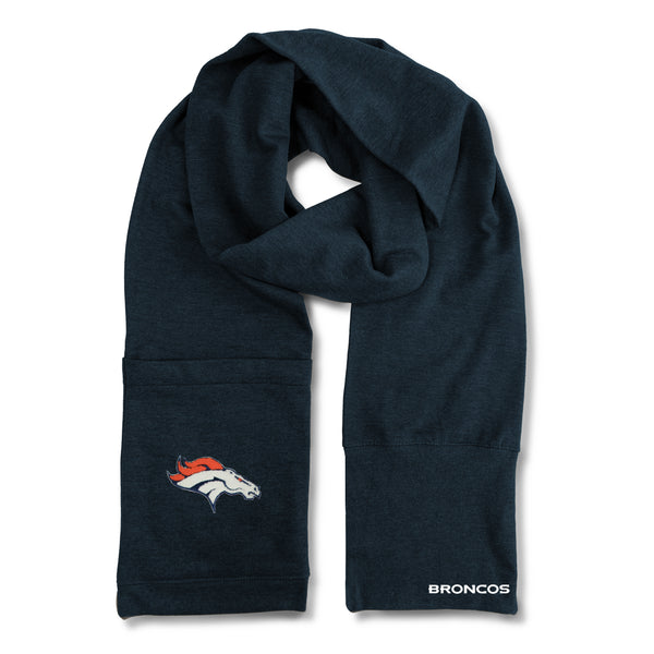 littlearth Denver Broncos Jimmy Bean 4 in 1 Scarf