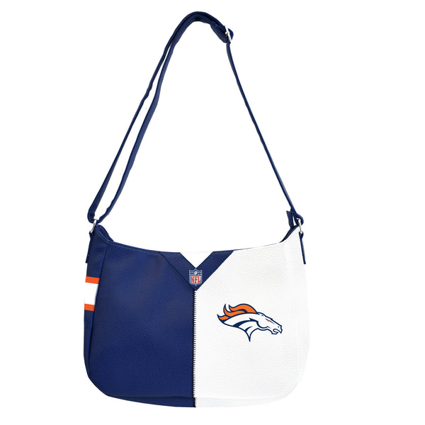 littlearth Denver Broncos Pebble Split Hobo