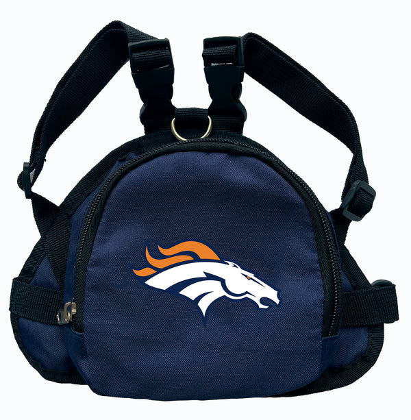 littlearth Denver Broncos Pet Mini Backpack
