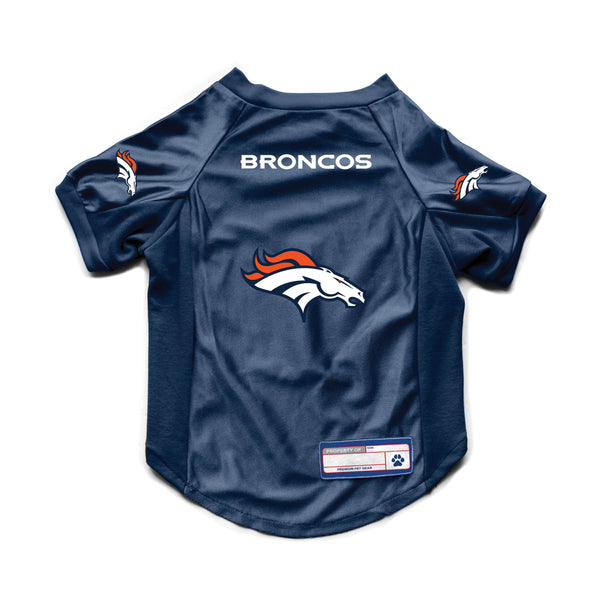 littlearth Denver Broncos Pet Stretch Jersey