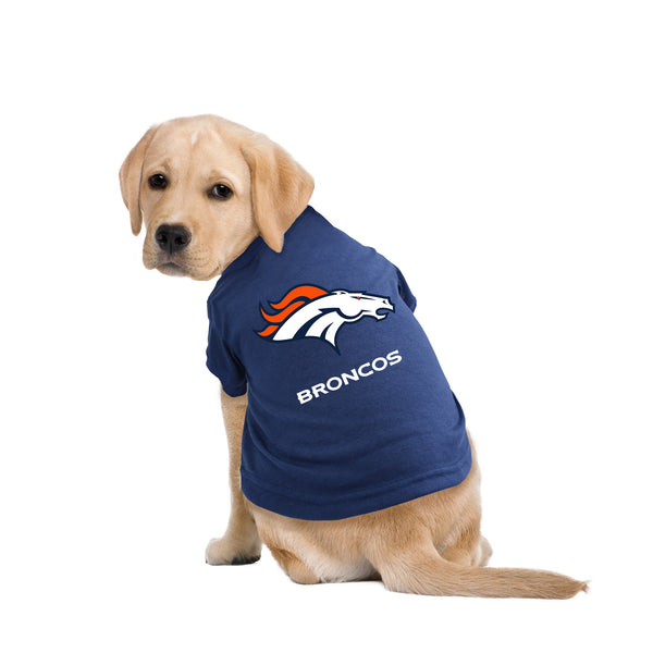Littlearth Denver Broncos Pet T-Shirt