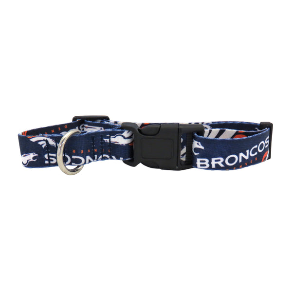 littlearth Denver Broncos Pet Team Collar