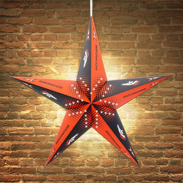 littlearth Denver Broncos Star Lantern
