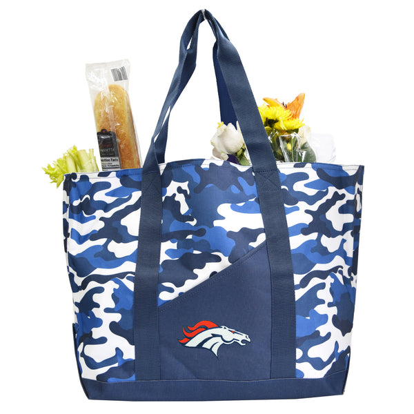 Littlearth Denver Broncos Super-Duty Camo Tote