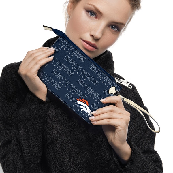 Littlearth Denver Broncos Victory Wristlet