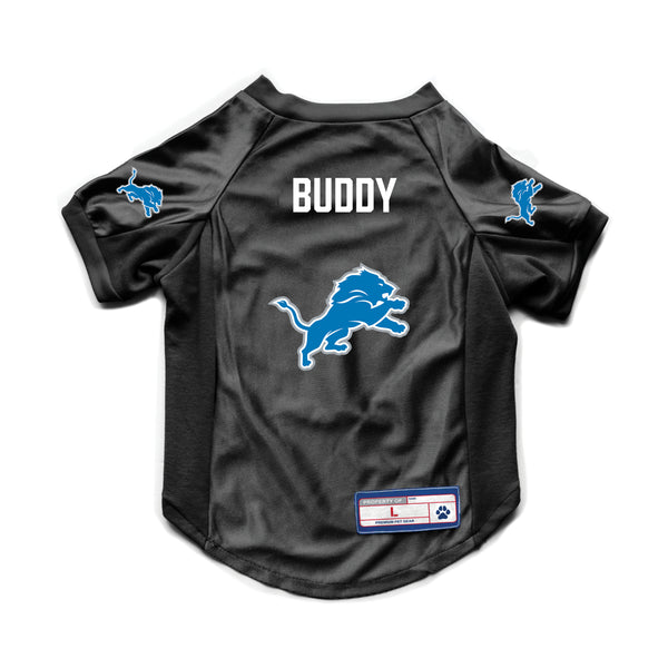 littlearth Detroit Lions Custom Pet Stretch Jersey