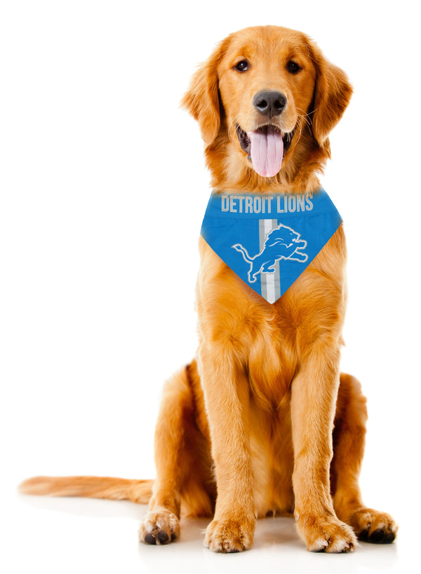 Littlearth Detroit Lions Pet Bandana