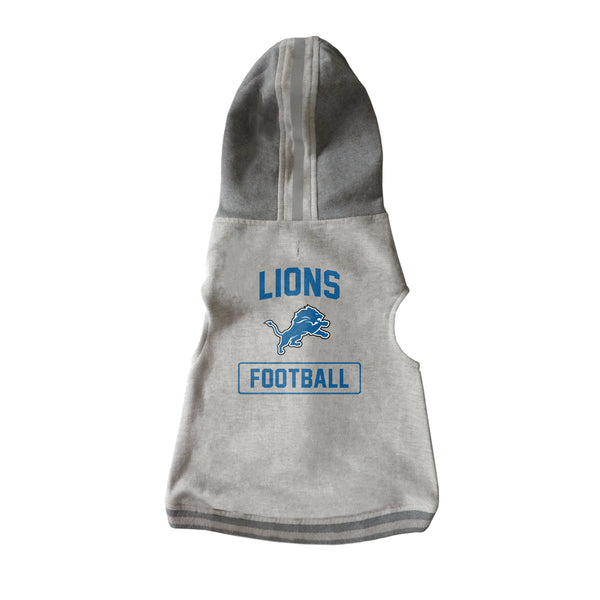 littlearth Detroit Lions Pet Hooded Crewneck