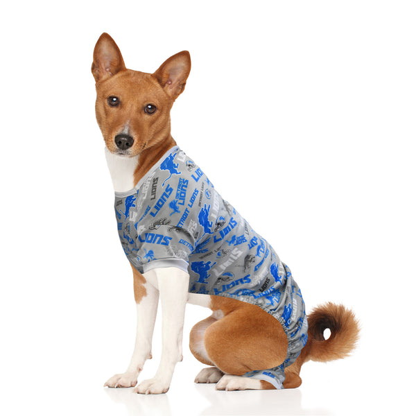 littlearth Detroit Lions Pet PJs