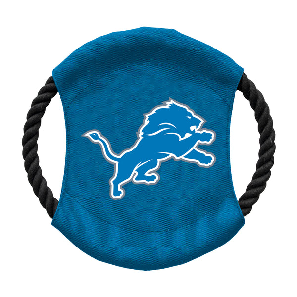 littlearth Detroit Lions Team Flying Disc Pet Toy
