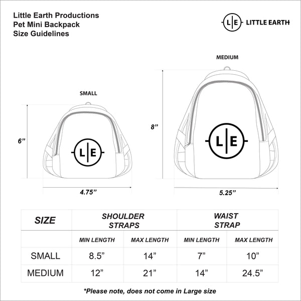 Littlearth Detroit Red Wings Pet Mini Backpack
