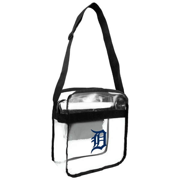 littlearth Detroit Tigers Clear Carryall Crossbody