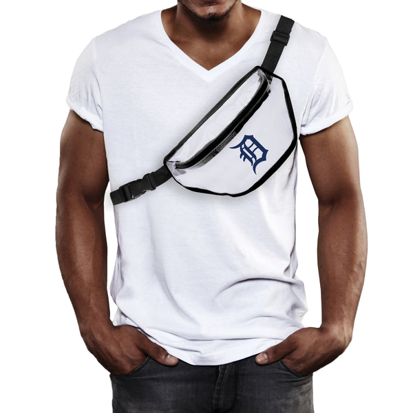 Littlearth Detroit Tigers Clear Fanny Pack