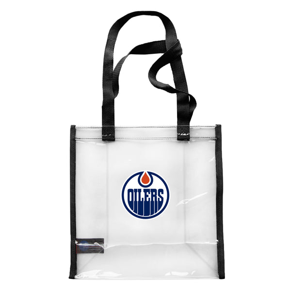 littlearth Edmonton Oilers Clear Advantage Tote