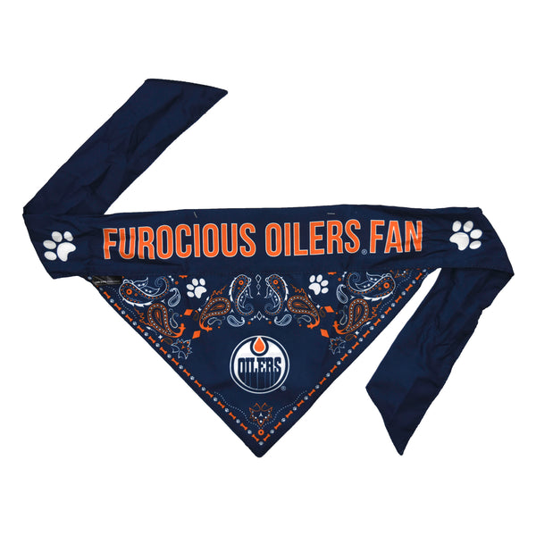 Littlearth Edmonton Oilers Pet Bandana