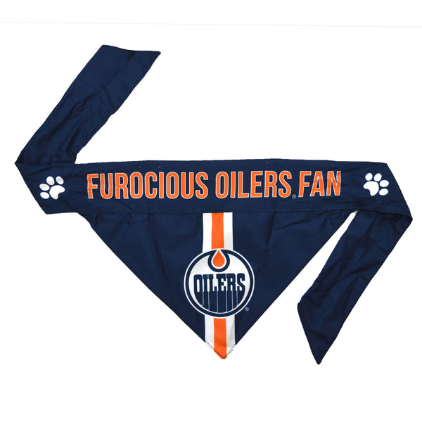 littlearth Edmonton Oilers Pet Bandana