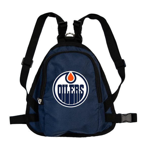 littlearth Edmonton Oilers Pet Mini Backpack