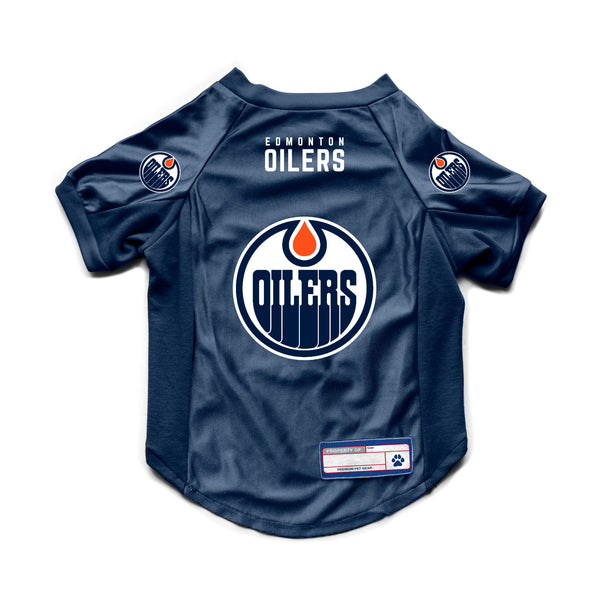 littlearth Edmonton Oilers Pet Stretch Jersey