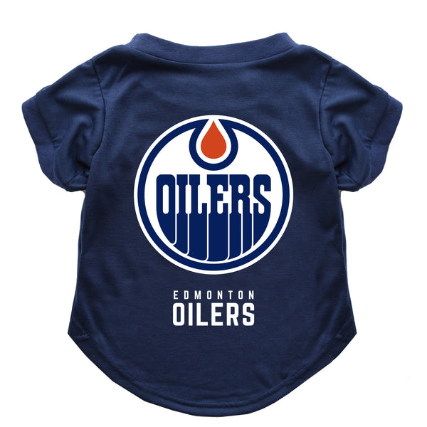 littlearth Edmonton Oilers Pet T-Shirt