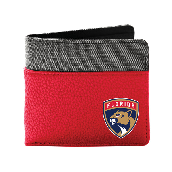 littlearth Florida Panthers Pebble Bi-Fold Wallet