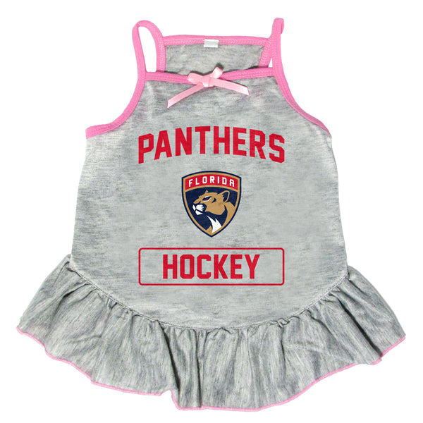 littlearth Florida Panthers Pet Dress Grey Type