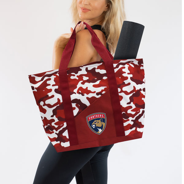 Littlearth Florida Panthers Super-Duty Camo Tote