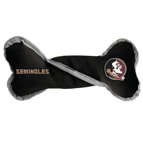 littlearth Florida State University Pet Tug Bone