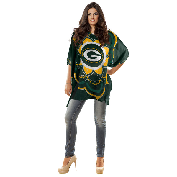 Littlearth Green Bay Packers Caftan Flower