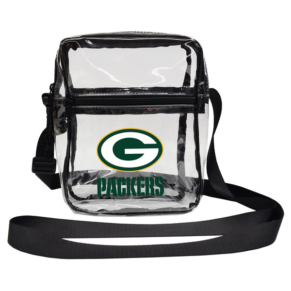 littlearth Green Bay Packers Clear Sideline Purse