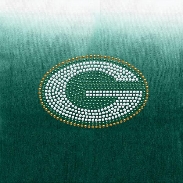 Littlearth Green Bay Packers Dip Dye Poncho