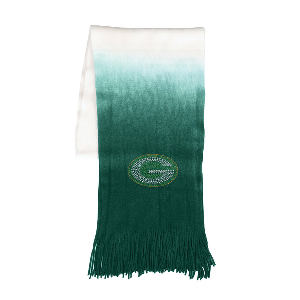 littlearth Green Bay Packers Dip Dye Scarf