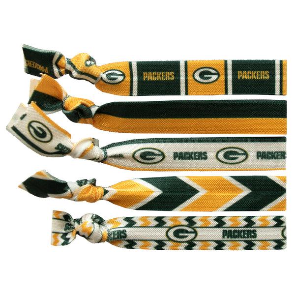littlearth Green Bay Packers Knotted Hair Tie