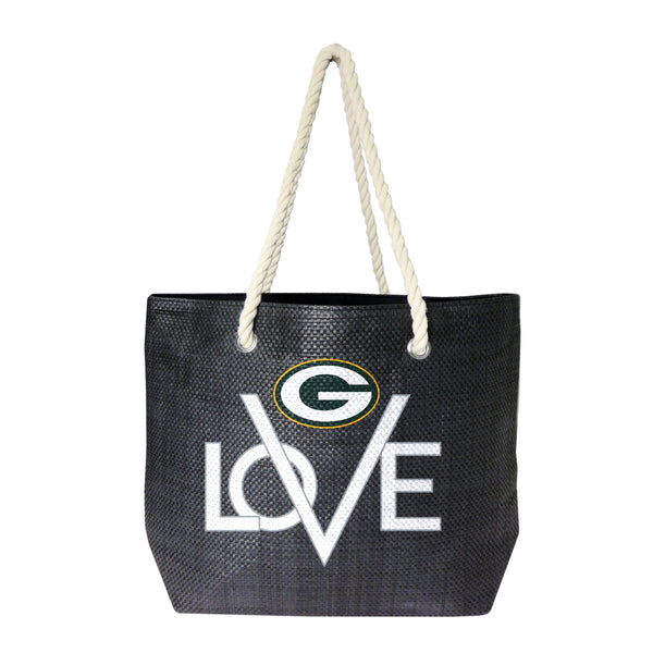 littlearth Green Bay Packers Love Tote