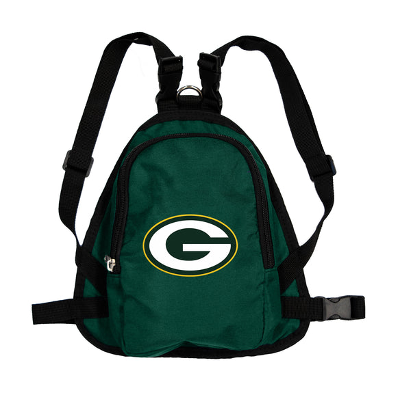 Littlearth Green Bay Packers Pet Mini Backpack