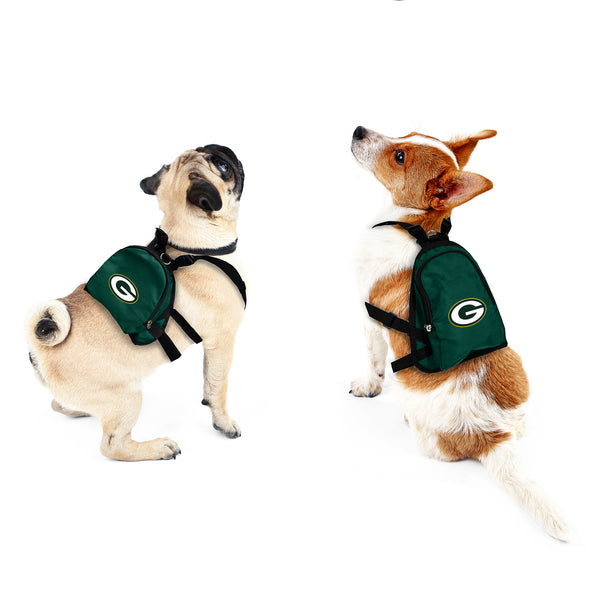Littlearth Green Bay Packers Pet Mini Backpack