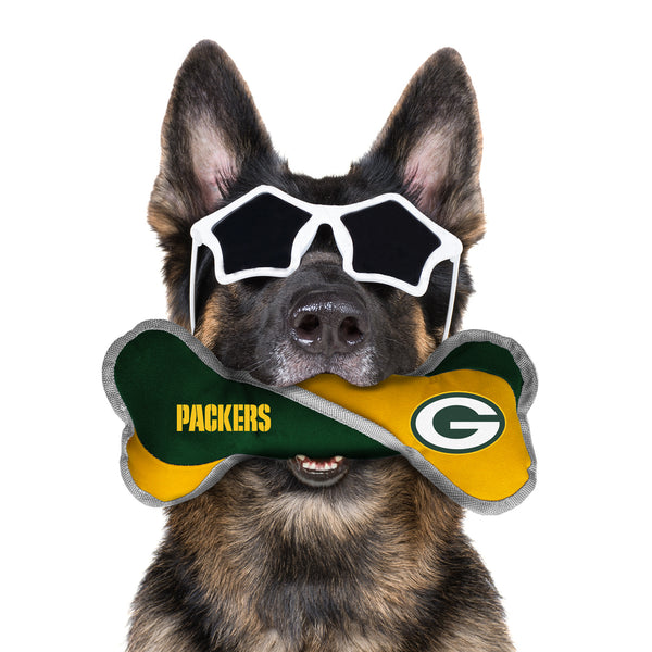 Littlearth Green Bay Packers Pet Tug Bone