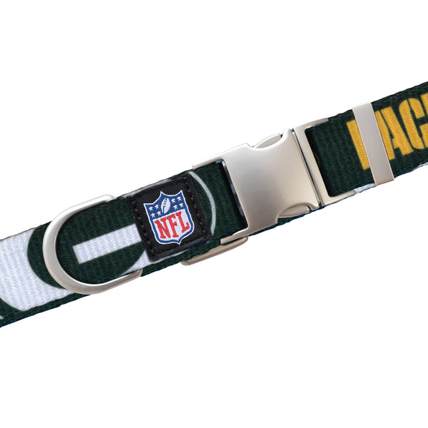 Littlearth Green Bay Packers Premium Pet Collar