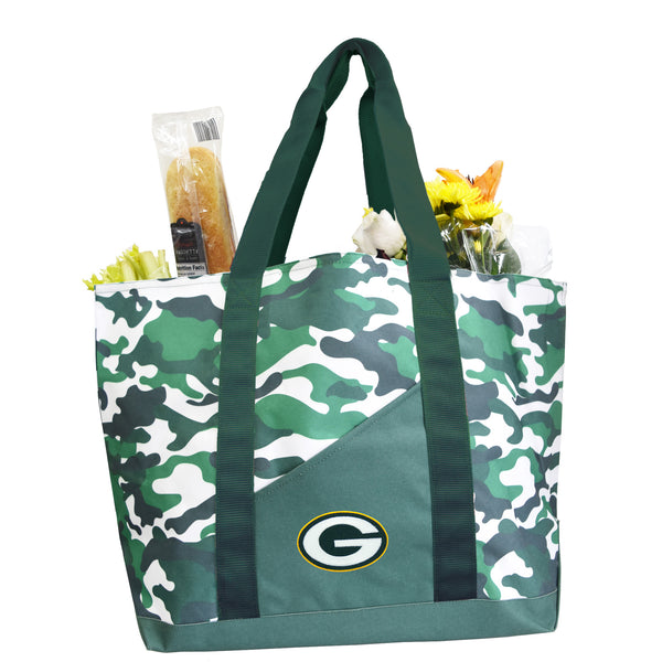 Littlearth Green Bay Packers Super-Duty Camo Tote